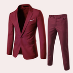 Costume Deux Pièces Avec Coupe Ajustée Pour Homme | Idéal Pour Occasions Formelles