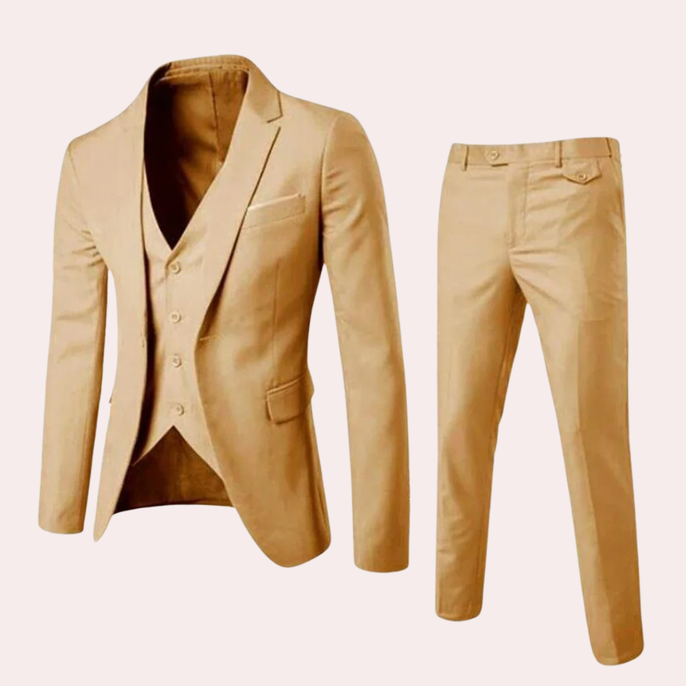 Costume Deux Pièces Avec Coupe Ajustée Pour Homme | Idéal Pour Occasions Formelles