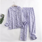 Ensemble De Pyjama À Motifs Colorés pour Femmes | Idéal pour Le Sommeil Et La Détente