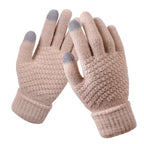 Gants d’Hiver avec Motif Texturé pour Femme | Idéals pour les Journées Froides