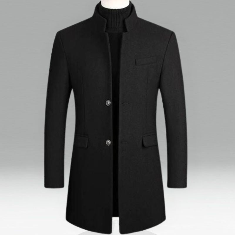 Manteau Long avec Coupe Classique pour Homme | Idéal pour la Saison Froide