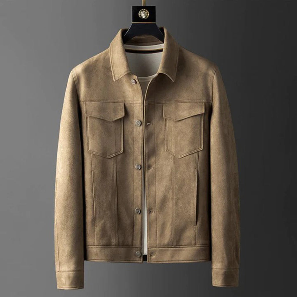 Veste à Coupe Sportive avec Fermeture Zippée pour Homme | Idéale pour l’Automne et l’Hiver