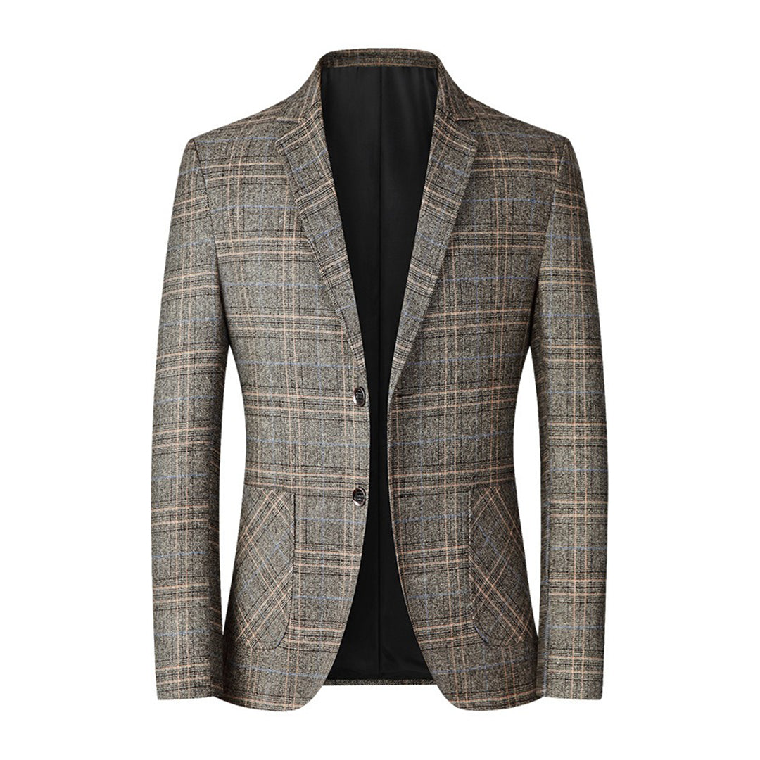 Blazer Décontracté Avec Coupe Ajustée Pour Hommes | Idéal Pour Usage Quotidien Et Occasions Spéciales