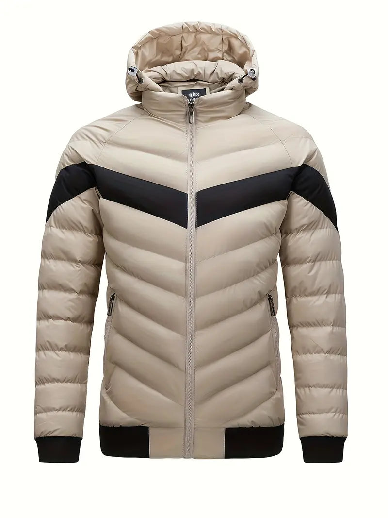 Veste D’Hiver Légère À Motif Matelassé pour Homme | Idéale pour La Saison Froide