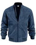 Veste Bomber Classique avec Col Côtelé pour Homme | Idéal pour Le Quotidien