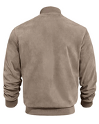 Veste Bomber Classique avec Col Côtelé pour Homme | Idéal pour Le Quotidien