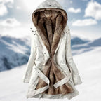 Parka avec Taille Ajustable et Col en Fausse Fourrure pour Femme | Idéal pour l’Hiver