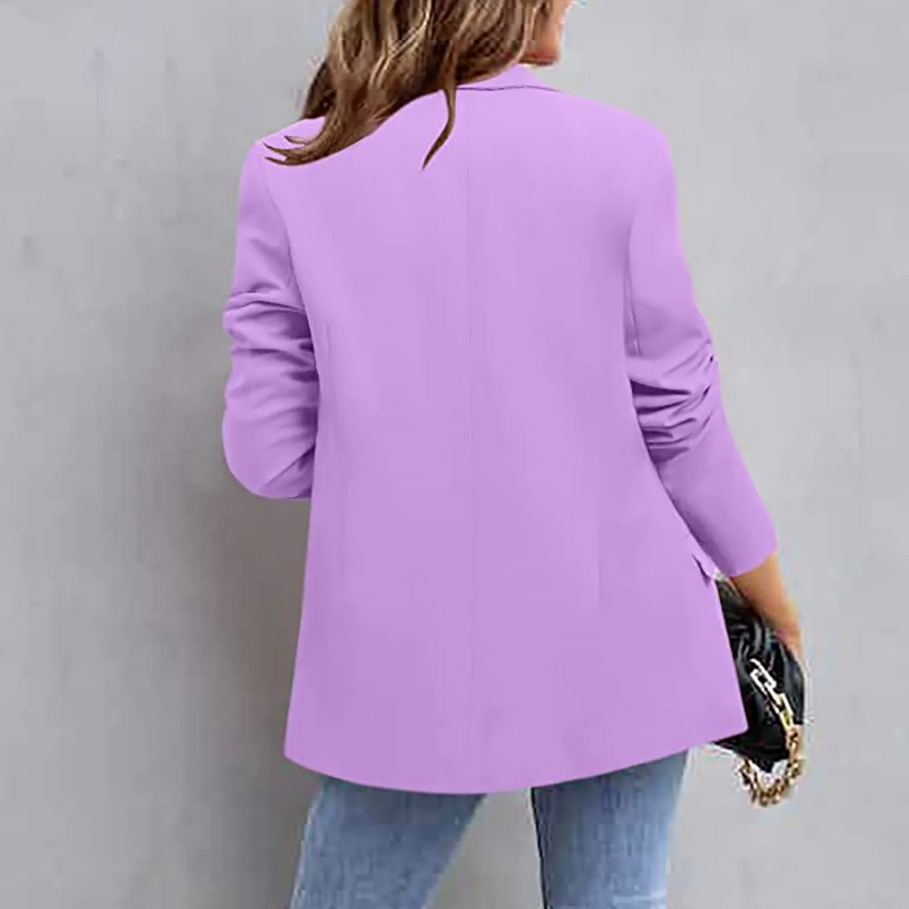 Blazer Slim Fit Avec Coupe Ajustée Pour Femme | Idéal Pour Les Occasions Professionnelles Et Formelles