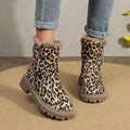 Bottes À Imprimé Léopard Pour Femmes | Idéal Pour Le Quotidien