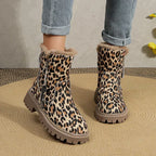 Bottes À Imprimé Léopard Pour Femmes | Idéal Pour Le Quotidien
