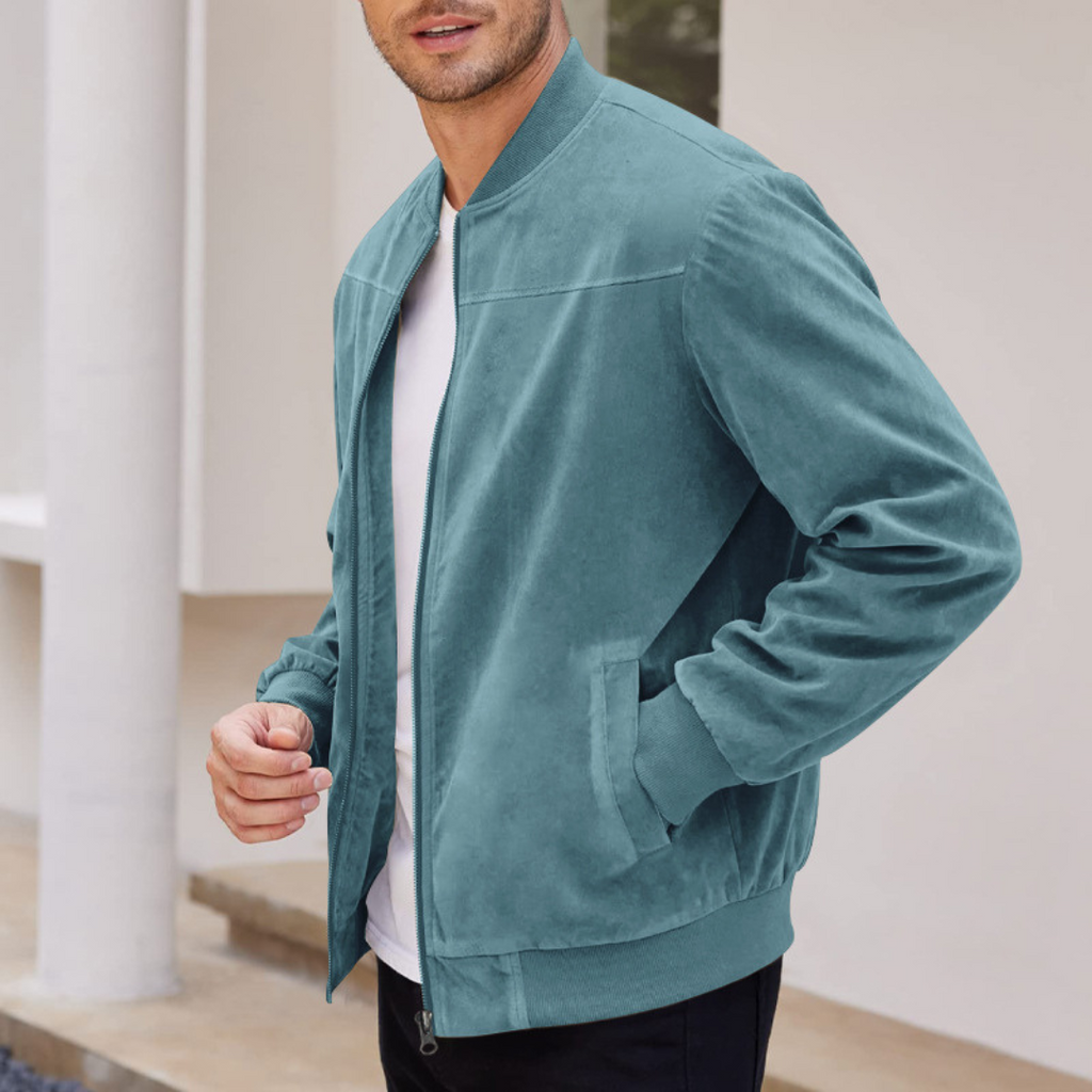 Veste Bomber Avec Poches Latérales Pour Homme | Idéal Pour La Mi-Saison