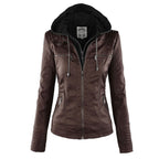 Veste Courte avec Capuche Amovible pour Femme | Idéale pour la Mi-Saison