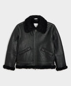 Veste Aviateur Noire pour Hommes | Idéale pour Saison Froide