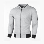 Veste Matelassée Slim Fit Avec Fermeture Zippée Pour Homme | Idéal Pour Les Saisons De Transition