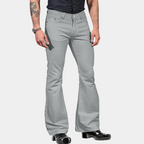 Pantalon Évasé À Taille Haute avec Cinq Poches pour Homme | Idéal pour Un Usage Quotidien