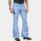 Pantalon Évasé À Taille Haute avec Cinq Poches pour Homme | Idéal pour Un Usage Quotidien