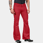 Pantalon Évasé À Taille Haute avec Cinq Poches pour Homme | Idéal pour Un Usage Quotidien