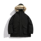 Manteau d’Hiver avec Capuche pour Hommes | Idéal pour la Saison Froide
