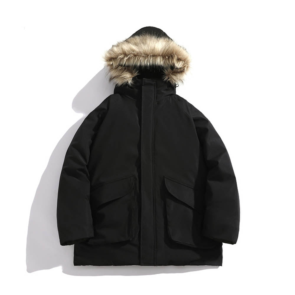 Manteau d’Hiver avec Capuche pour Hommes | Idéal pour la Saison Froide