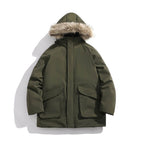 Manteau d’Hiver avec Capuche pour Hommes | Idéal pour la Saison Froide