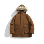 Manteau d’Hiver avec Capuche pour Hommes | Idéal pour la Saison Froide