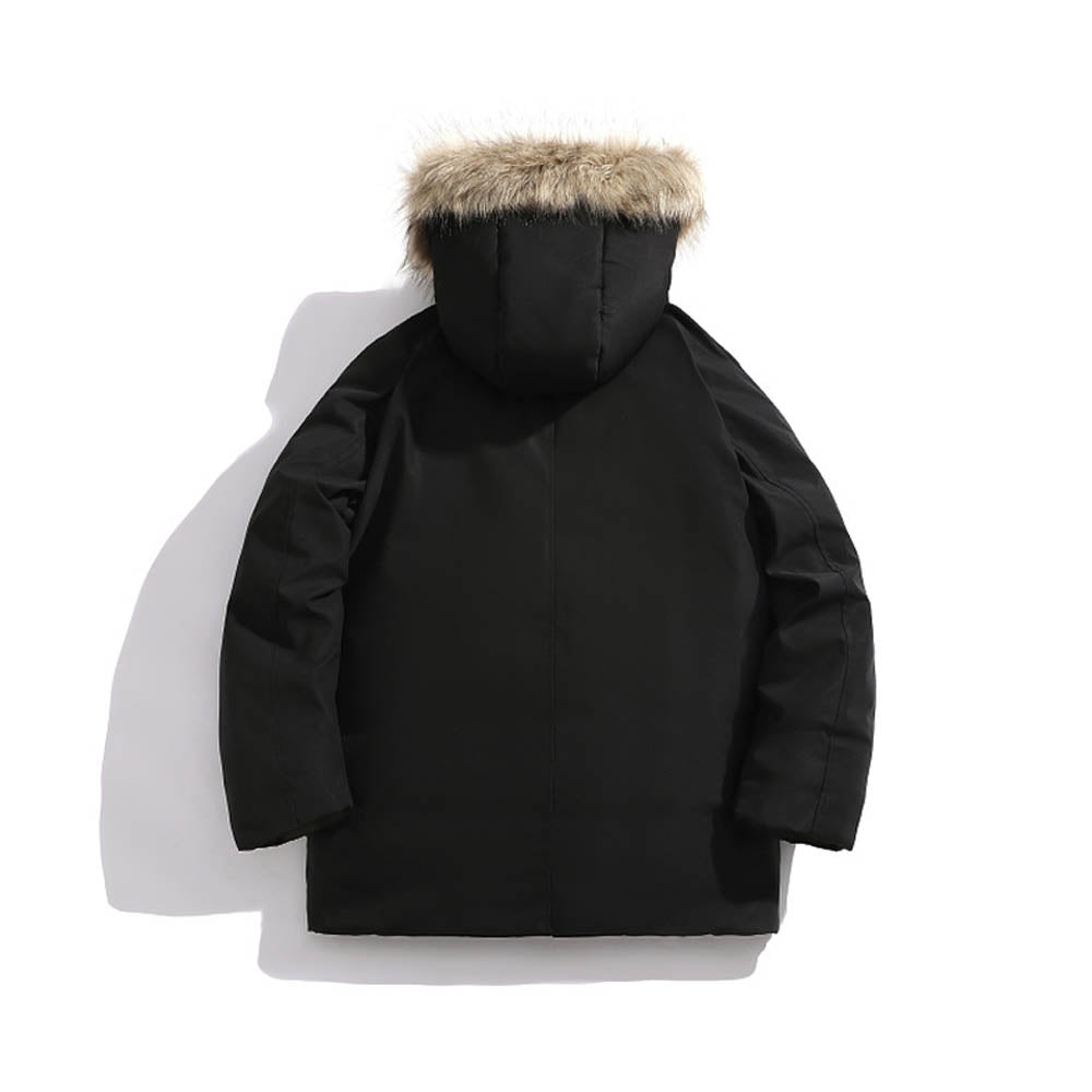 Manteau d’Hiver avec Capuche pour Hommes | Idéal pour la Saison Froide