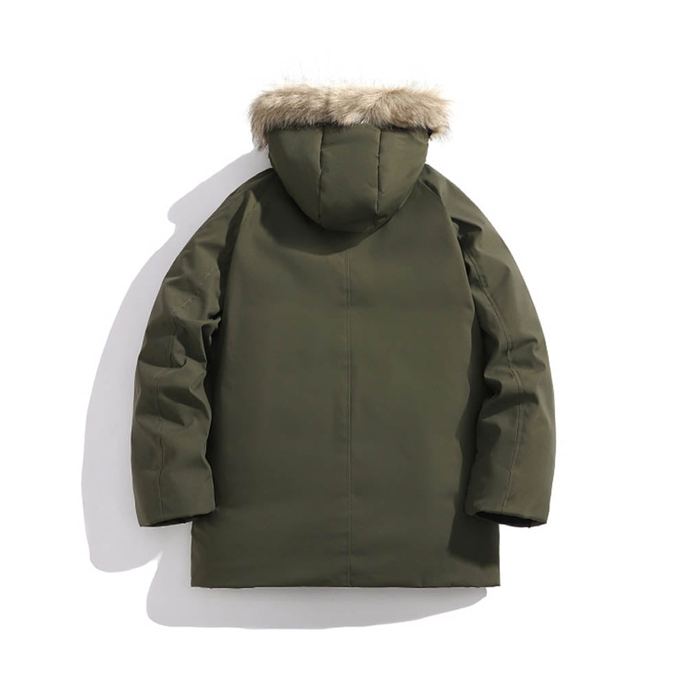 Manteau d’Hiver avec Capuche pour Hommes | Idéal pour la Saison Froide