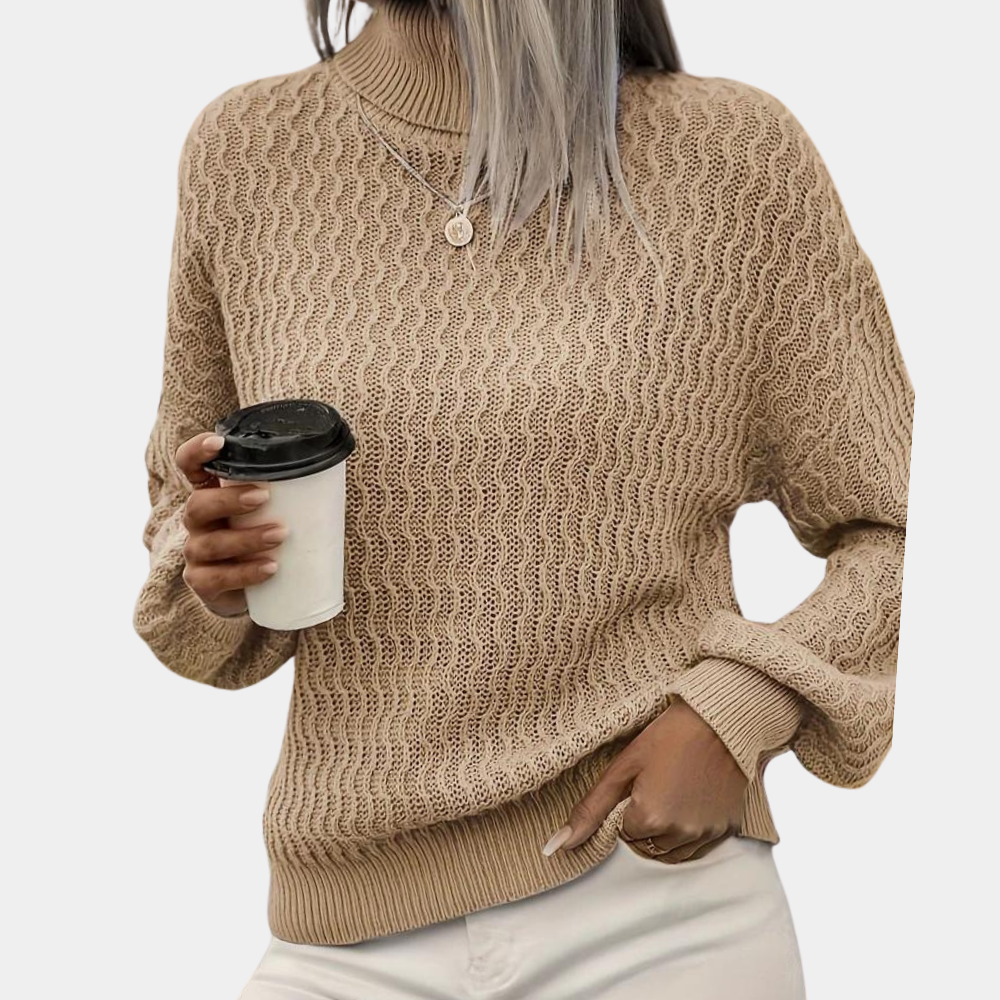 Col Roulé Long pour Femme avec Coupe Classique | Idéal pour l’Hiver