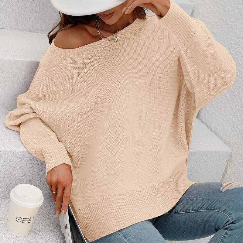 Pull En Maille Avec Coupe Classique Et Manches Longues Pour Femmes | Adapté Aux Tenues Quotidiennes