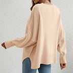Pull En Maille Avec Coupe Classique Et Manches Longues Pour Femmes | Adapté Aux Tenues Quotidiennes