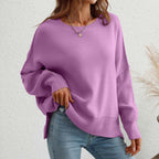 Pull En Maille Avec Coupe Classique Et Manches Longues Pour Femmes | Adapté Aux Tenues Quotidiennes