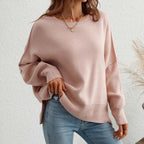 Pull En Maille Avec Coupe Classique Et Manches Longues Pour Femmes | Adapté Aux Tenues Quotidiennes