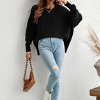 Pull En Maille Avec Coupe Classique Et Manches Longues Pour Femmes | Adapté Aux Tenues Quotidiennes
