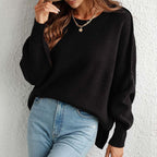 Pull En Maille Avec Coupe Classique Et Manches Longues Pour Femmes | Adapté Aux Tenues Quotidiennes