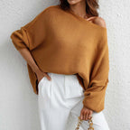 Pull En Maille Avec Coupe Classique Et Manches Longues Pour Femmes | Adapté Aux Tenues Quotidiennes