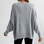 Pull En Maille Avec Coupe Classique Et Manches Longues Pour Femmes | Adapté Aux Tenues Quotidiennes