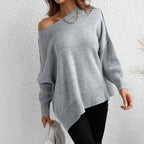 Pull En Maille Avec Coupe Classique Et Manches Longues Pour Femmes | Adapté Aux Tenues Quotidiennes