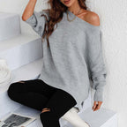 Pull En Maille Avec Coupe Classique Et Manches Longues Pour Femmes | Adapté Aux Tenues Quotidiennes