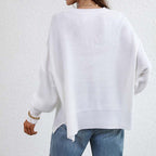 Pull En Maille Avec Coupe Classique Et Manches Longues Pour Femmes | Adapté Aux Tenues Quotidiennes