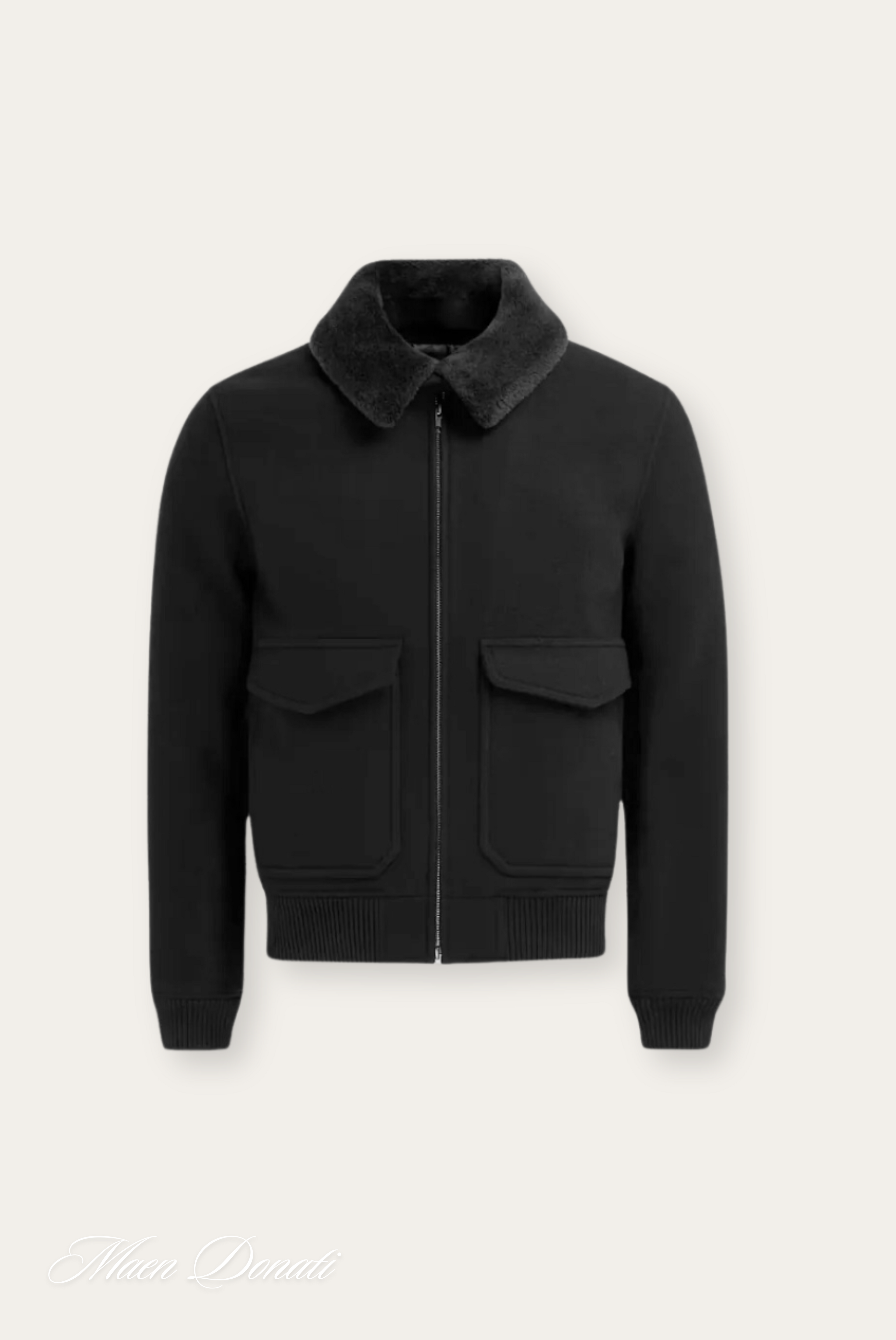 Blouson Bomber avec Col Amovible pour Homme | Idéal pour la Mi-Saison