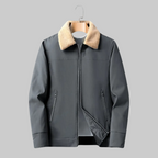 Veste Décontractée avec Doublure et Poches Zippées pour Hommes | Idéale pour l’Hiver