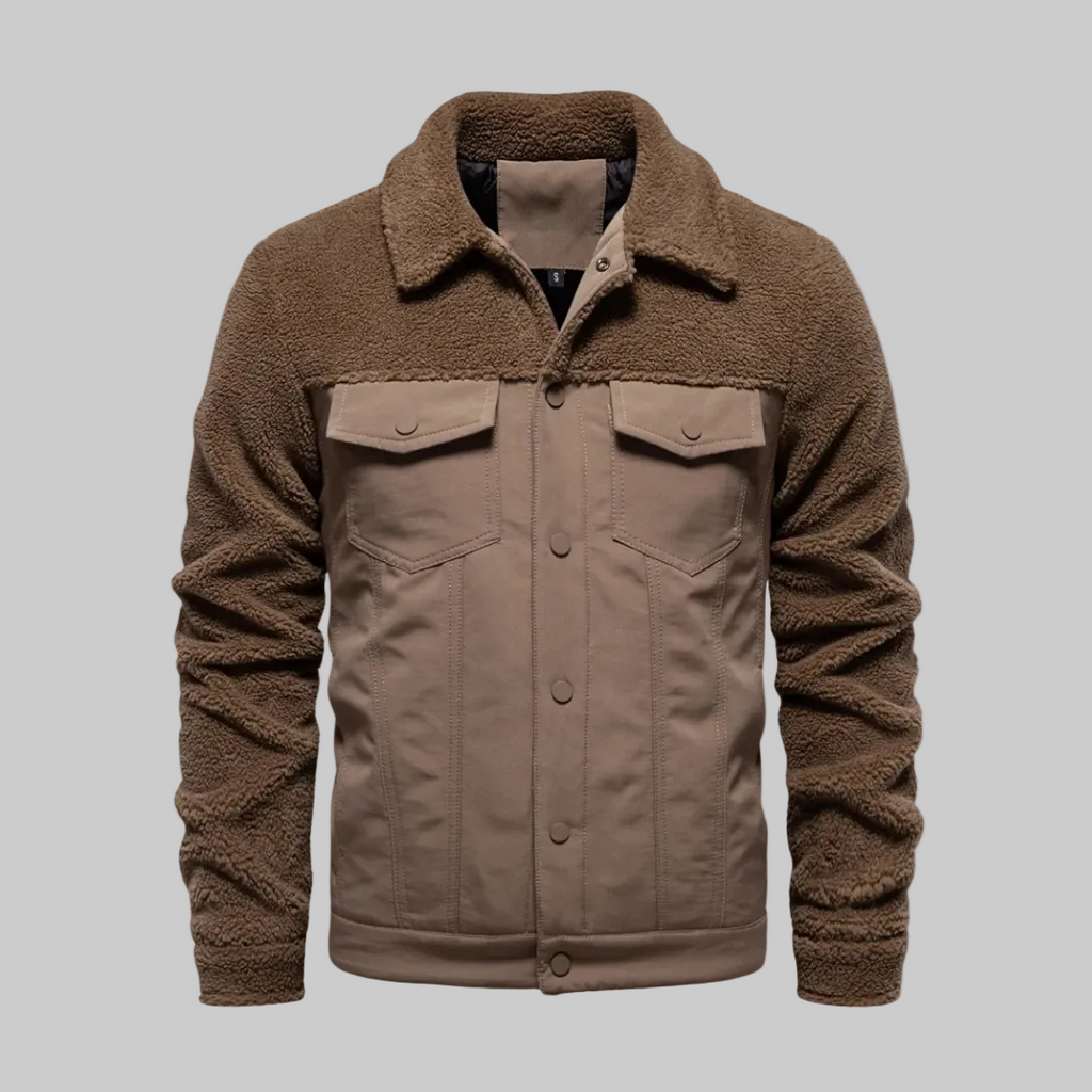 Veste Décontractée avec Doublure pour Hommes | Idéale pour l’Hiver