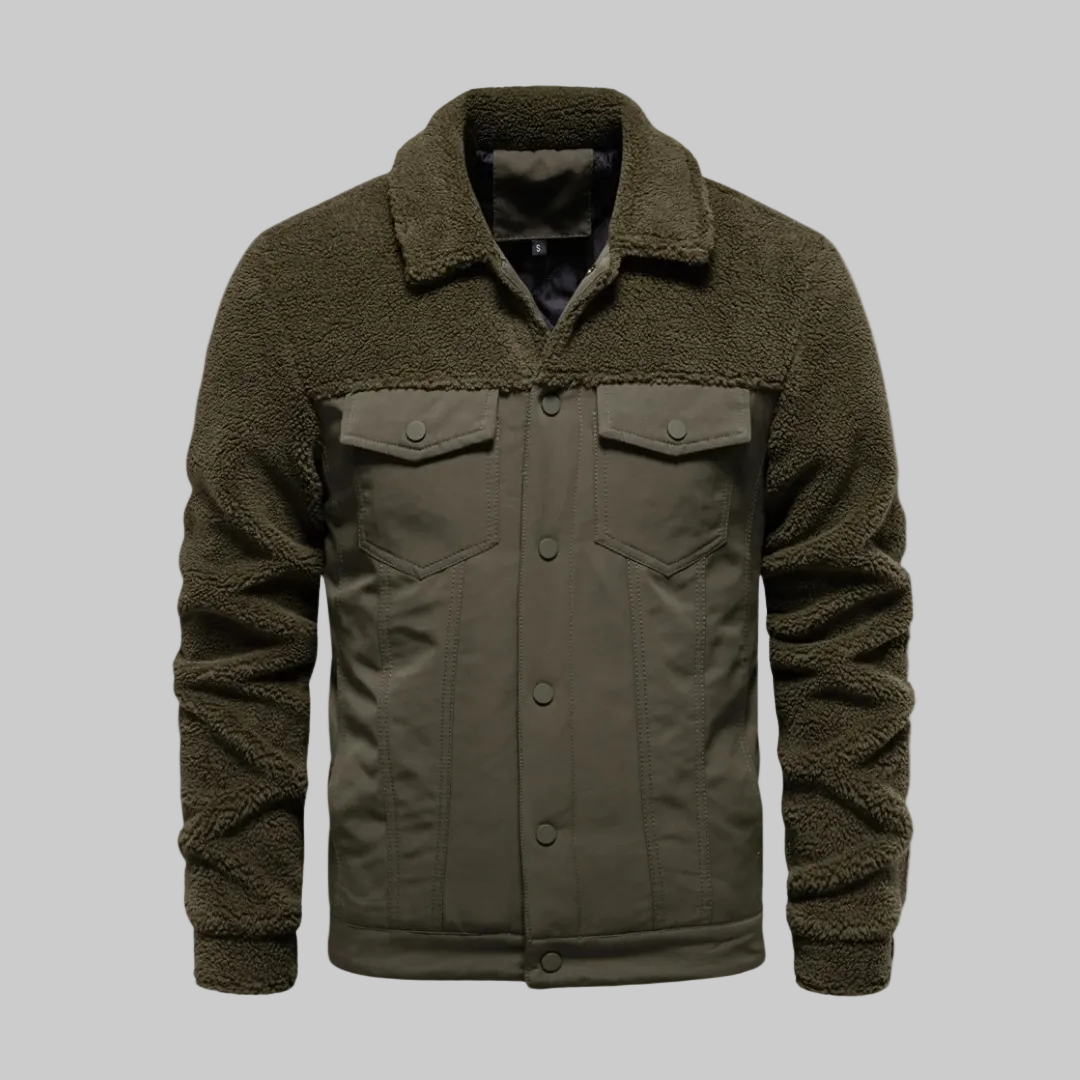 Veste Décontractée avec Doublure pour Hommes | Idéale pour l’Hiver