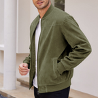 Veste Bomber Avec Poches Latérales Pour Homme | Idéal Pour La Mi-Saison