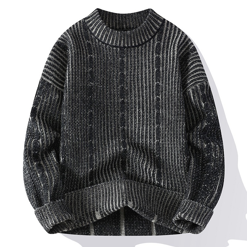 Pull avec Motif Côtelé et Torsadé pour Adultes | Idéal pour Les Sorties Par Temps Frais