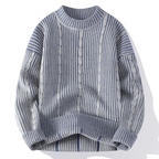 Pull avec Motif Côtelé et Torsadé pour Adultes | Idéal pour Les Sorties Par Temps Frais