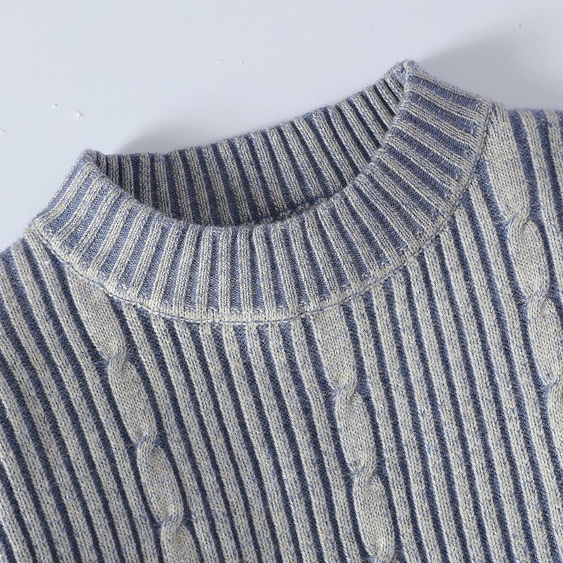 Pull avec Motif Côtelé et Torsadé pour Adultes | Idéal pour Les Sorties Par Temps Frais