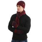 Ensemble D’Hiver avec Bonnet, Écharpe Et Gants | Idéal pour Les Journées Froides