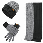 Ensemble D’Hiver avec Bonnet, Écharpe Et Gants | Idéal pour Les Journées Froides