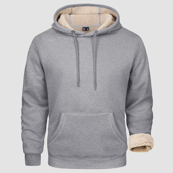 Sweat À Capuche Avec Doublure Intérieure Et Capuche Intégrée Pour Homme | Idéal Pour La Saison Hivernale